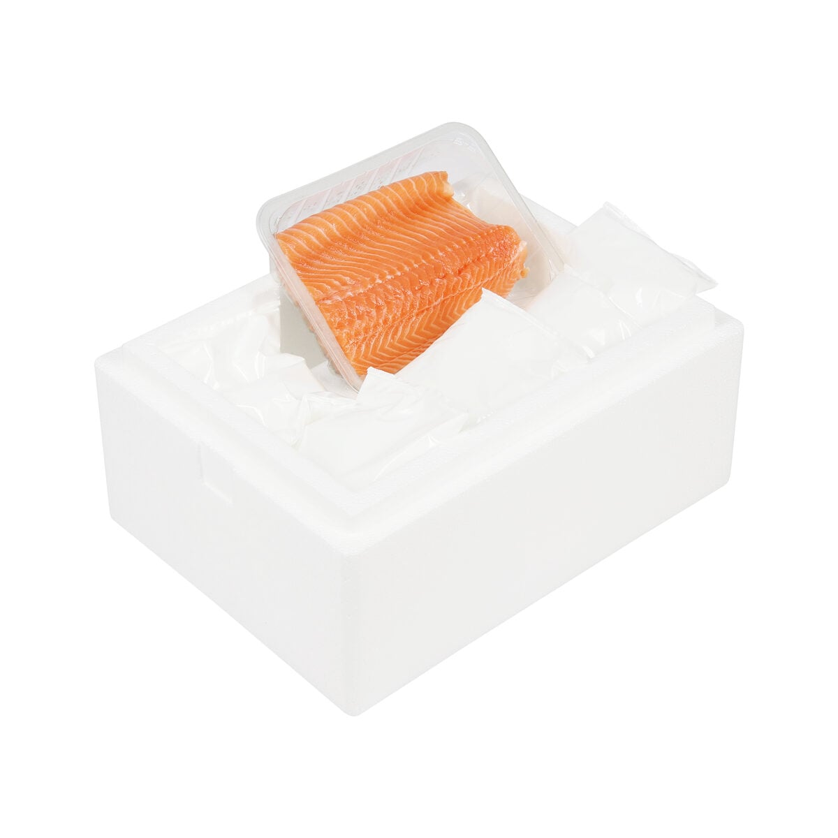 How long does a polystyrene foam box stay cold?