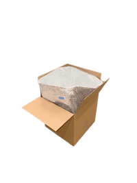 Thermodoos opvouwbaar - 400 x 400 x 400 mm + (4 Laags isolatiezak)