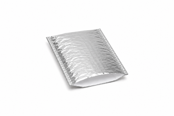 Insulated bag 25 x 35 cm, 2-ply + adhesive strip